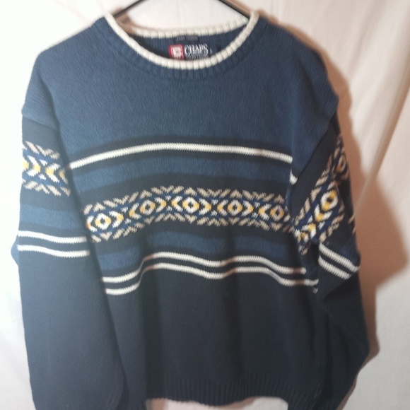 CHAPS RALPH LAUREN SWEATER LARGE - Picture 3 of 3